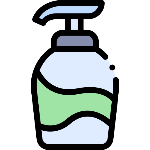 shampoo Detailed Rounded Lineal color icon