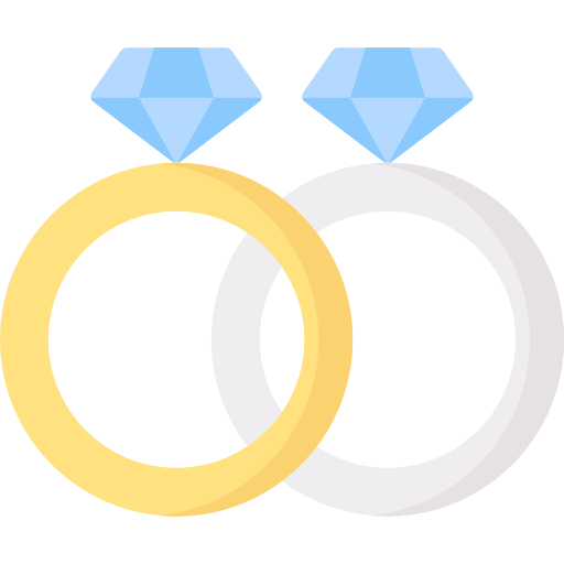 anillos de boda Special Flat icono