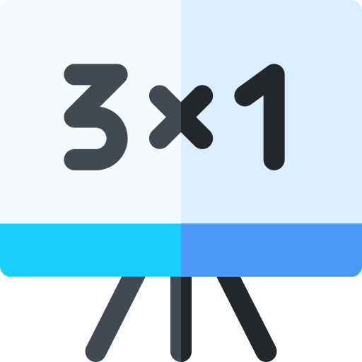 matematica Basic Rounded Flat icona
