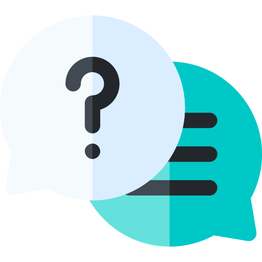 vraag Basic Rounded Flat icoon