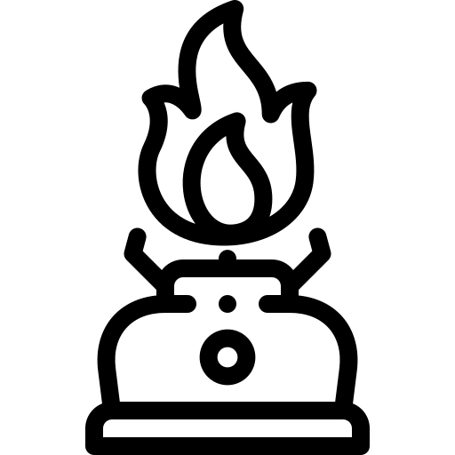 fornuis Detailed Rounded Lineal icoon