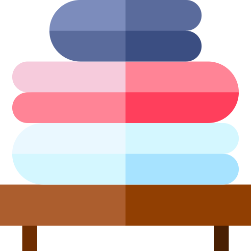 asciugamani Basic Straight Flat icona