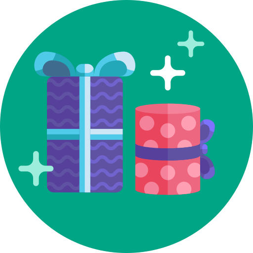 Gift boxes Generic Circular icon