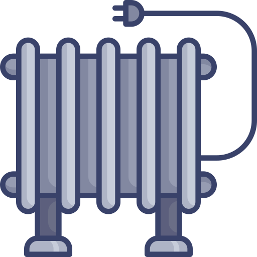 radiateur Roundicons Premium Lineal Color Icône