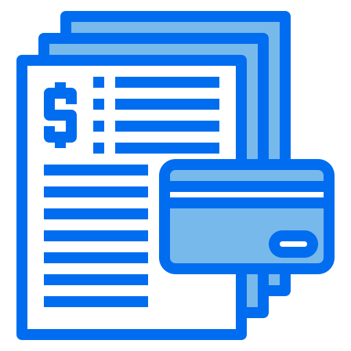 kredietkaart Payungkead Blue icoon