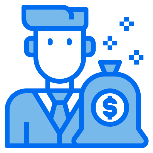 Бизнесмен Payungkead Blue иконка