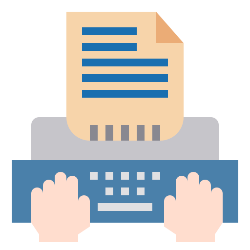 Document Payungkead Flat icon