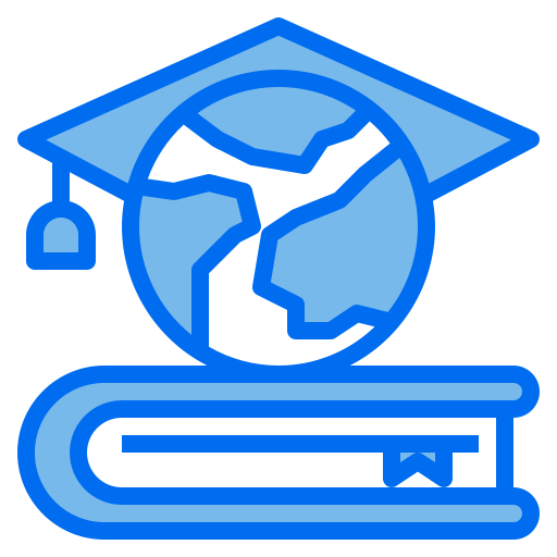 Éducation globale Payungkead Blue Icône
