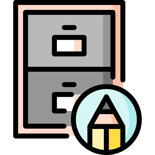archivo Special Lineal color icono