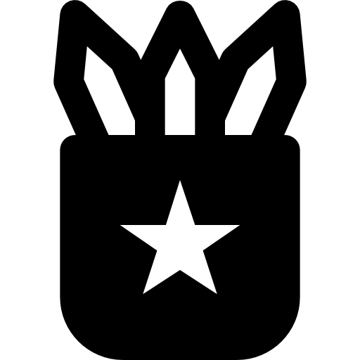 Пенал Basic Black Solid иконка