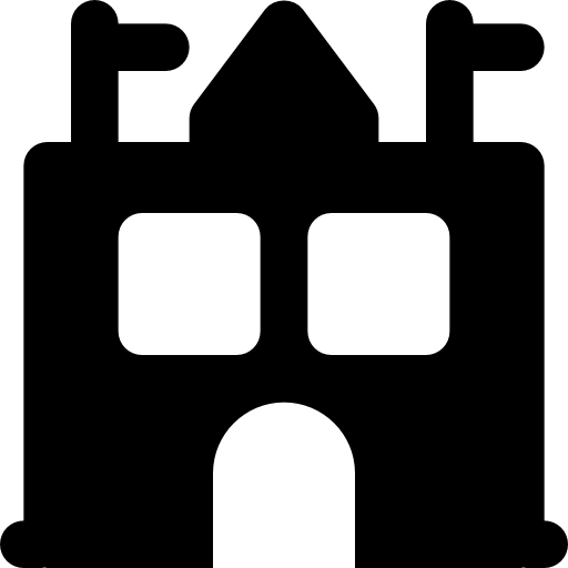 学校 Basic Black Solid icon