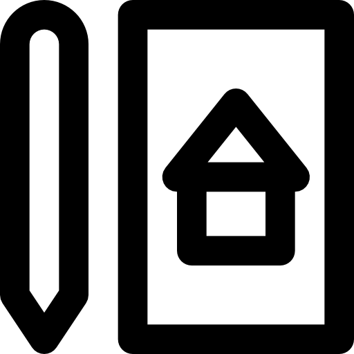 zeichnung Basic Black Outline icon