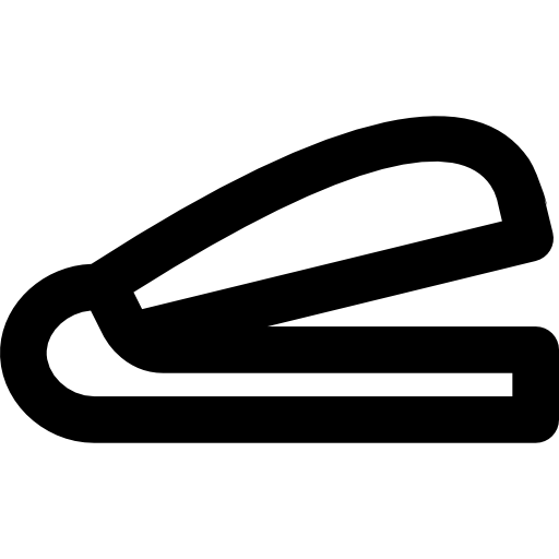 Stapler Basic Black Outline icon