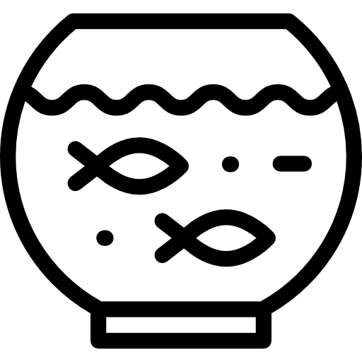 水族館 Detailed Rounded Lineal icon