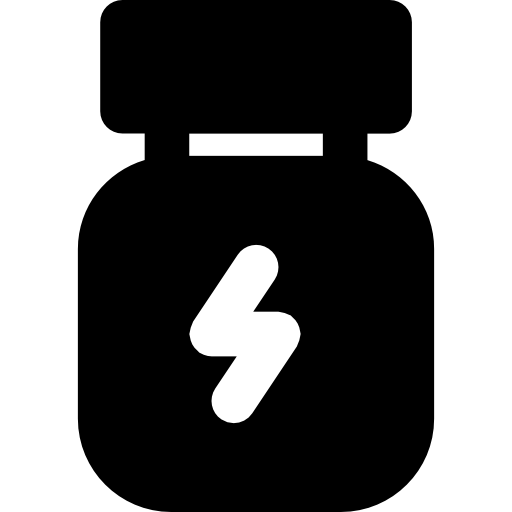 proteinas Basic Black Solid icono