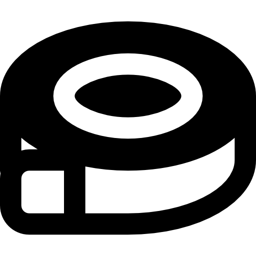 maßband Basic Black Solid icon