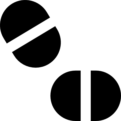 drogas Basic Black Solid icono
