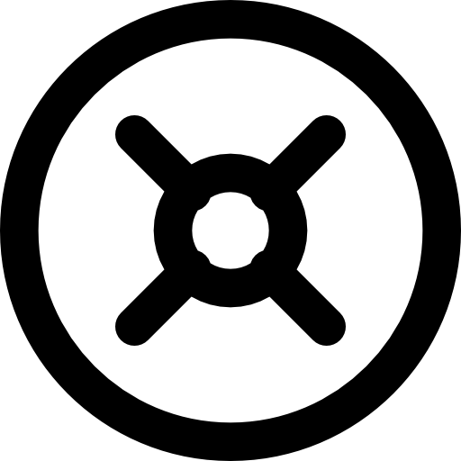 Weight Basic Black Outline icon