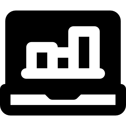 Analytics Basic Black Solid icon