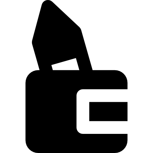 piórnik Basic Black Solid ikona