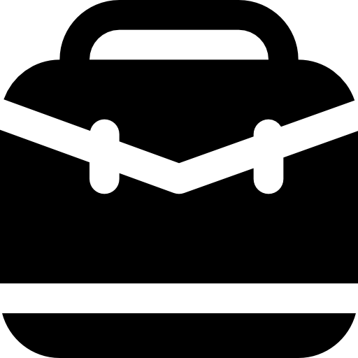 aktentas Basic Black Solid icoon