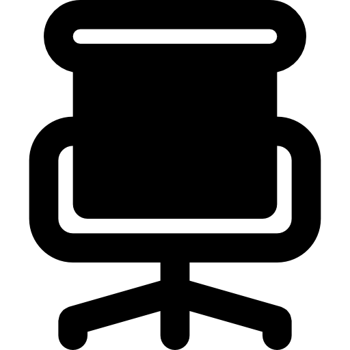 bürostuhl Basic Black Solid icon