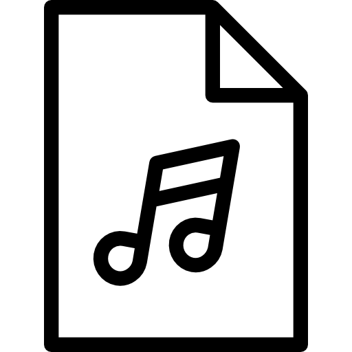 Audio Cursor creative Lineal icon