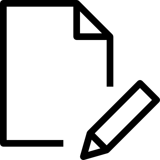 ファイル Cursor creative Lineal icon