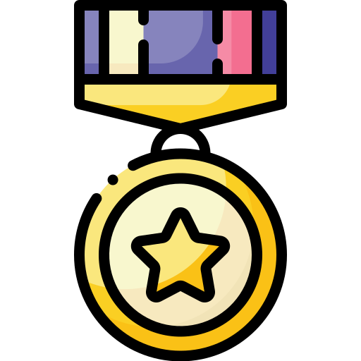 medal Generic Outline Color ikona