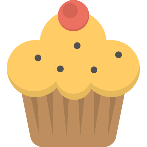 Muffin Creative Stall Premium Flat icon