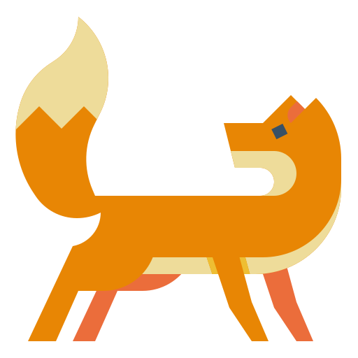 狐 Ultimatearm Flat icon