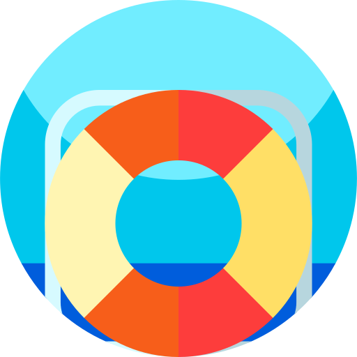 サポート Geometric Flat Circular Flat icon