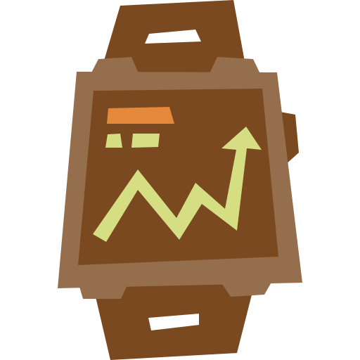 smartwatch Cartoon Flat icon