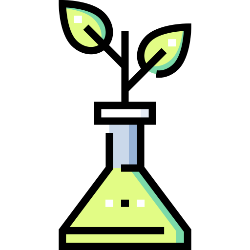 laboratorio Detailed Straight Lineal color icono