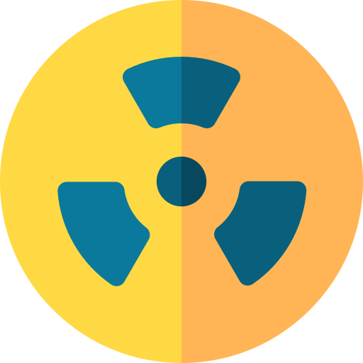 Énergie nucléaire Basic Rounded Flat Icône