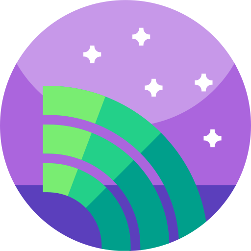 wifi Geometric Flat Circular Flat icono