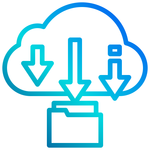 Cloud xnimrodx Lineal Gradient icon