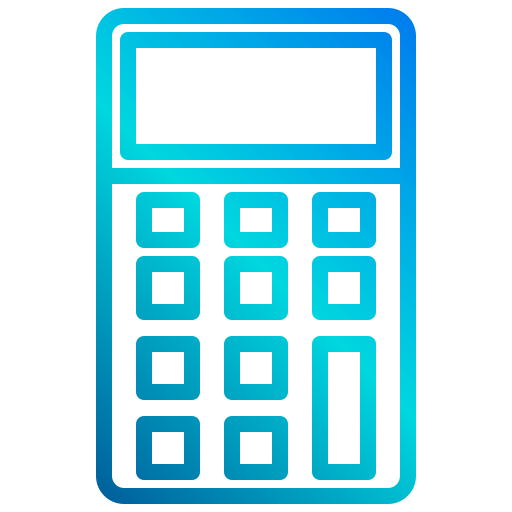 calcolatrice xnimrodx Lineal Gradient icona