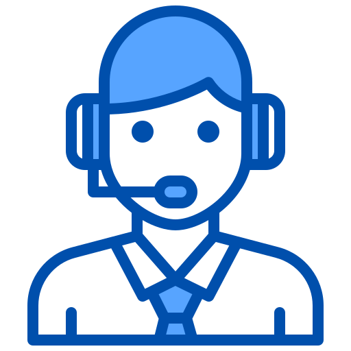 call center xnimrodx Blue icona
