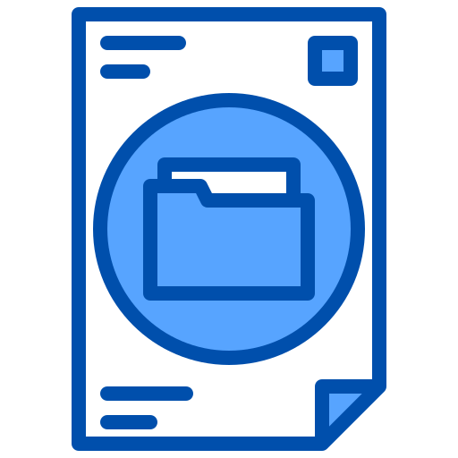 書類 xnimrodx Blue icon