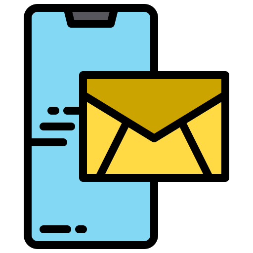 email xnimrodx Lineal Color icon