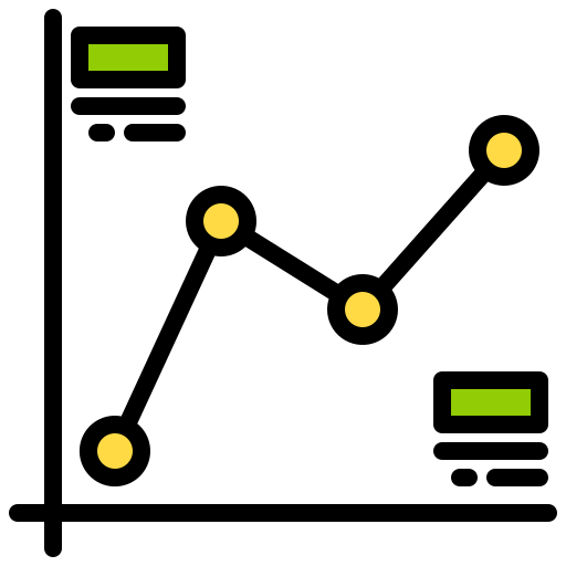 grafico xnimrodx Lineal Color icono
