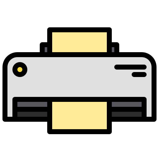 impresora xnimrodx Lineal Color icono