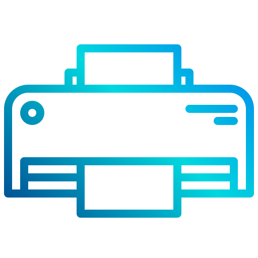 Printer xnimrodx Lineal Gradient icon