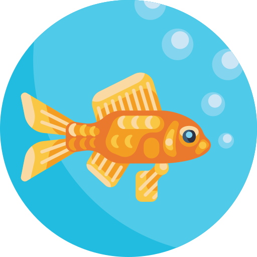 złota rybka Generic Circular ikona