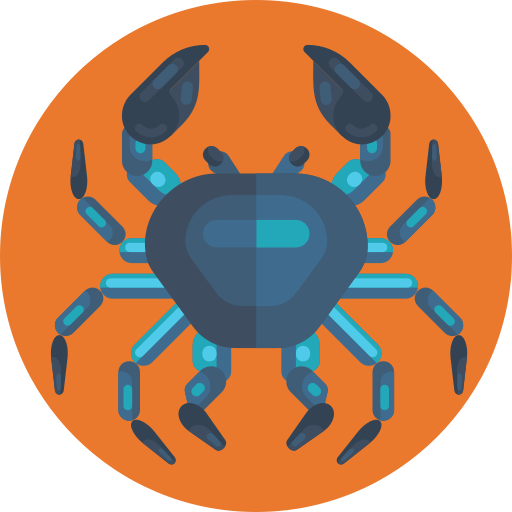 crabe Generic Circular Icône