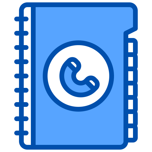 książka kontaktowa xnimrodx Blue ikona