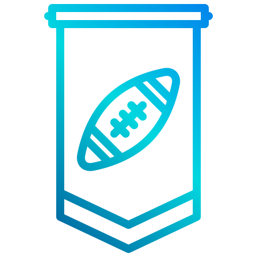 フットボール xnimrodx Lineal Gradient icon