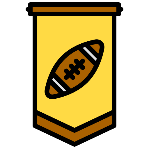 fútbol americano xnimrodx Lineal Color icono