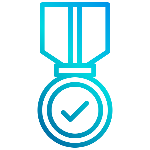medalla xnimrodx Lineal Gradient icono